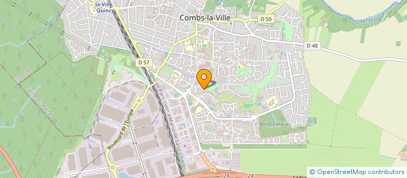 localisation de l'entreprise MADAME DENISA CONSTANTIN  COMBS-LA-VILLE