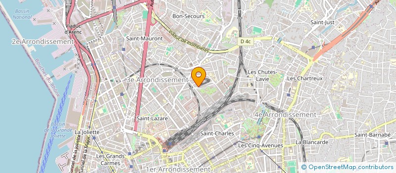 localisation de l'entreprise MADAME DENISA-GABRIELA BUICA  MARSEILLE