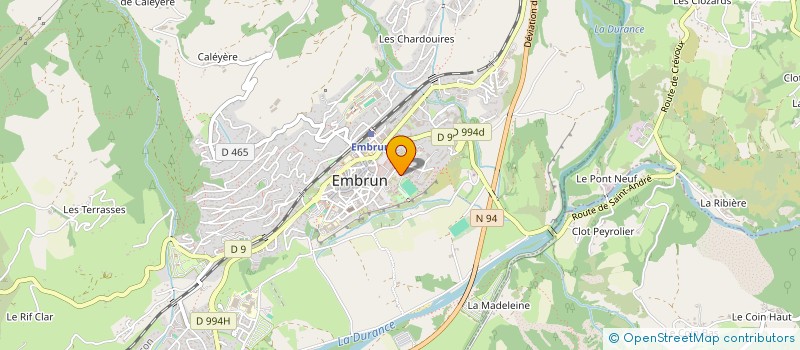 localisation de l'entreprise MADAME DENISA IOACHIMOVICI  EMBRUN