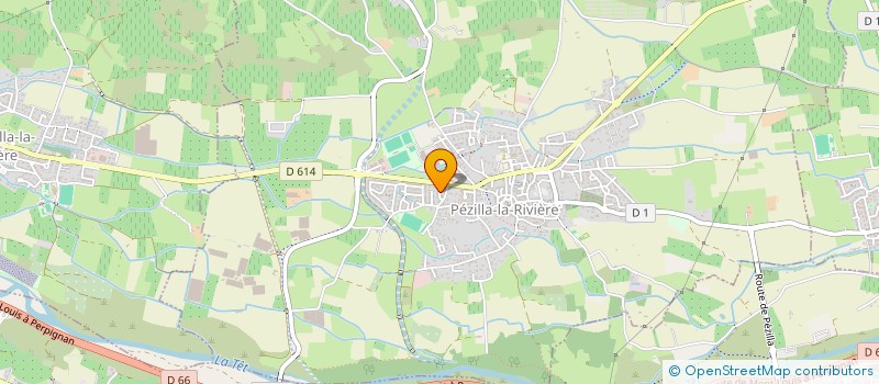 localisation de l'entreprise MADAME DENISA-NICOLETA MIHAI  PEZILLA-LA-RIVIERE