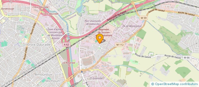 localisation de l'entreprise MADAME DENISA SENOUSSI  TOULOUSE