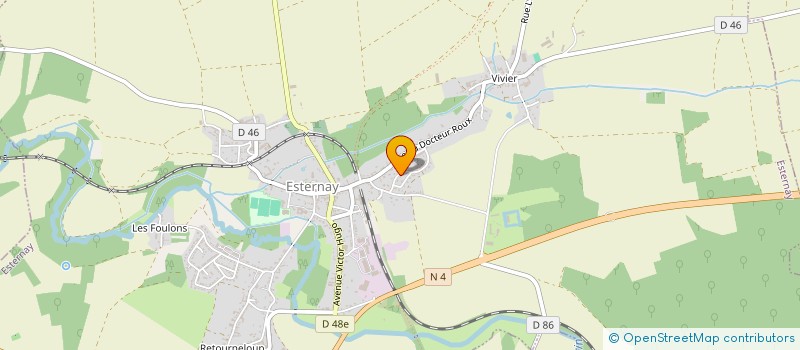 localisation de l'entreprise MADAME DENISA TODIREANU  ESTERNAY