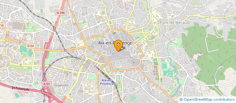 localisation de l'entreprise MADAME DENISE ALLOVON à AIX-EN-PROVENCE