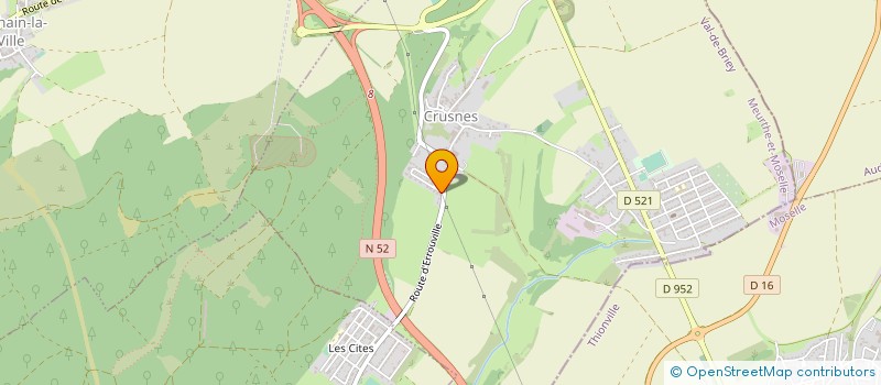 localisation de l'entreprise MADAME DENISE ANESE  CRUSNES