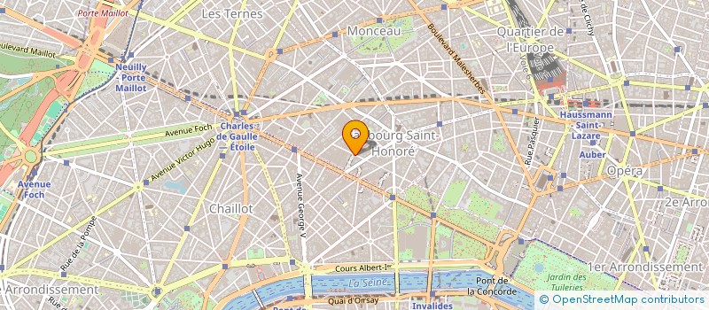 localisation de l'entreprise MADAME DENISE ARNAUD à PARIS