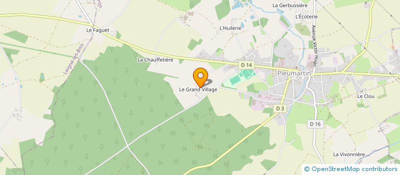 localisation de l'entreprise MADAME DENISE BACH  PLEUMARTIN