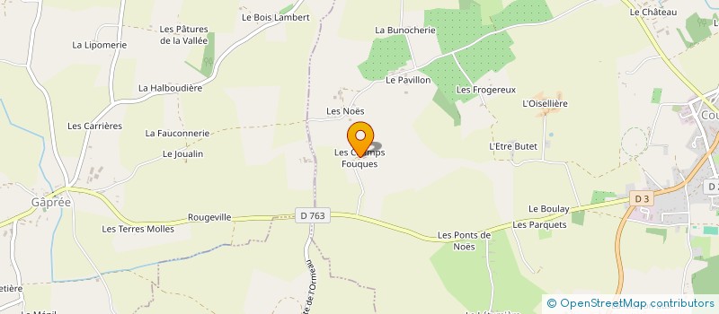 localisation de l'entreprise MADAME DENISE BALLESTER à COURTOMER