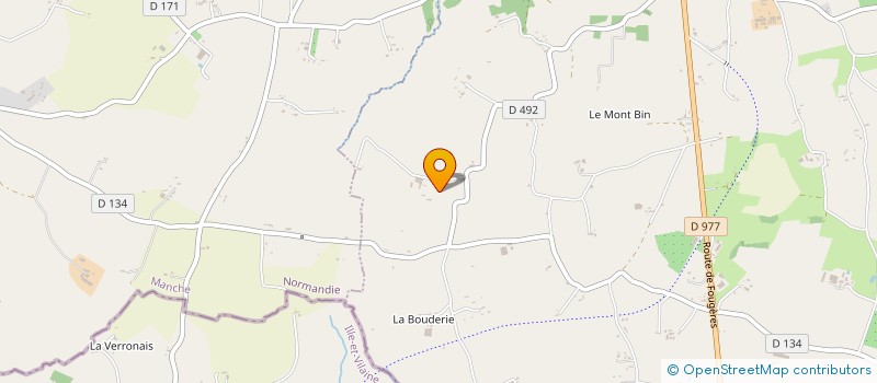 localisation de l'entreprise MADAME DENISE BARBEDETTE à LE MESNILLARD