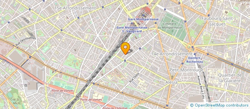 localisation de l'entreprise MADAME DENISE BARNETT  PARIS