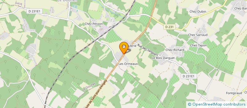 localisation de l'entreprise MADAME DENISE BASTARD  LE DOUHET