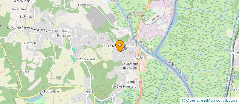 localisation de l'entreprise MADAME DENISE BEAUDOUIN  RIEUX