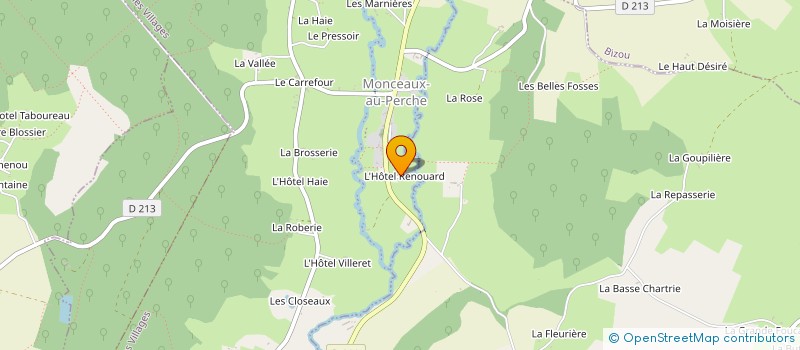 localisation de l'entreprise MADAME DENISE BEAUMONT à LONGNY LES VILLAGES