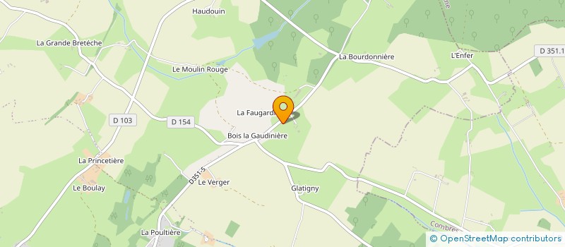 localisation de l'entreprise MADAME DENISE BELLESSORT à SAINTIGNY
