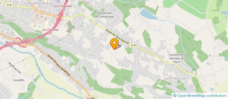 localisation de l'entreprise MADAME DENISE BERAY  MONTAUBAN