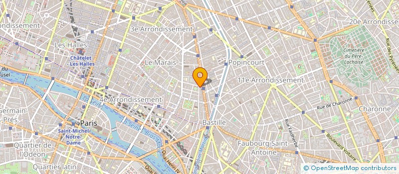 localisation de l'entreprise MADAME DENISE BERNON  PARIS