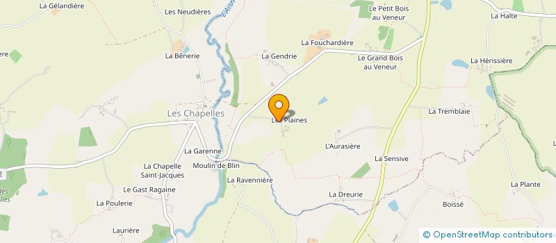 localisation de l'entreprise MADAME DENISE BESNEUX à SAINT-AIGNAN-DE-COUPTRAIN