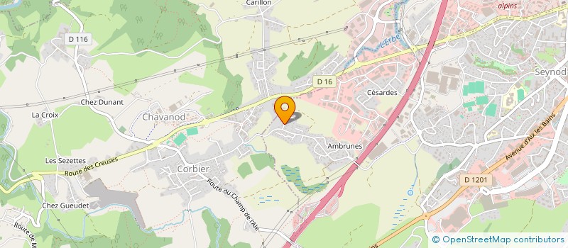 localisation de l'entreprise MADAME DENISE BIASIBETTI à ANNECY