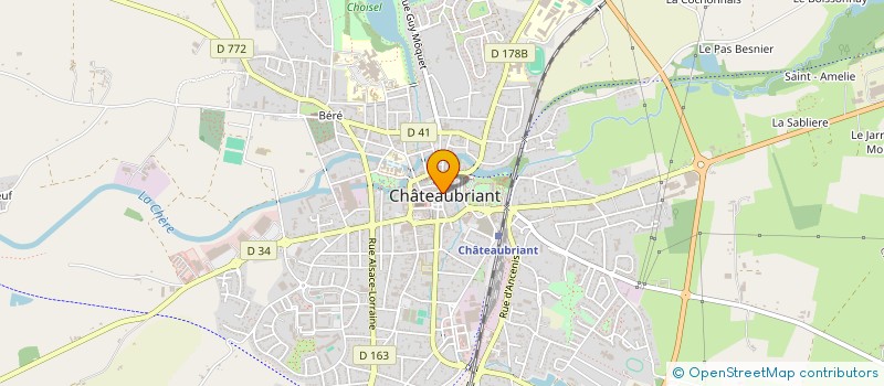 localisation de l'entreprise MADAME DENISE BLAHOA à CHATEAUBRIANT