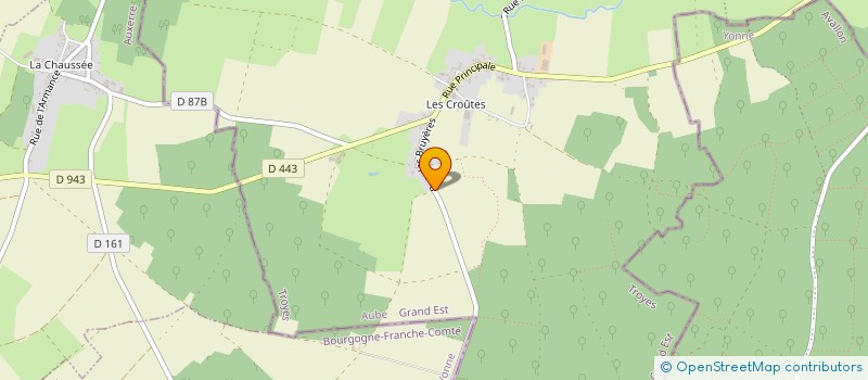 localisation de l'entreprise MADAME DENISE BOUCHERAT  COURTAOULT