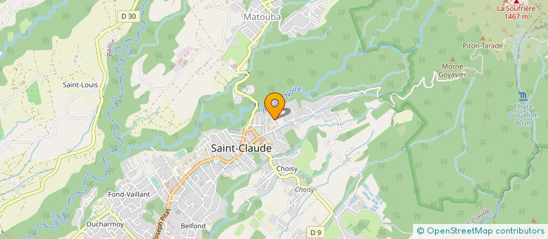 localisation de l'entreprise MADAME DENISE BOULOGNE à SAINT-CLAUDE