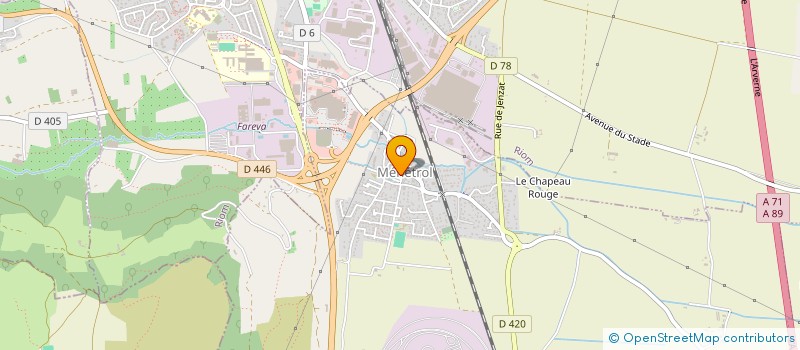 localisation de l'entreprise MADAME DENISE BOURNAS à MENETROL