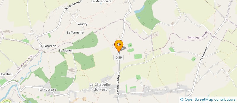 localisation de l'entreprise MADAME DENISE BOYAUX à SAINT-AMAND-VILLAGES