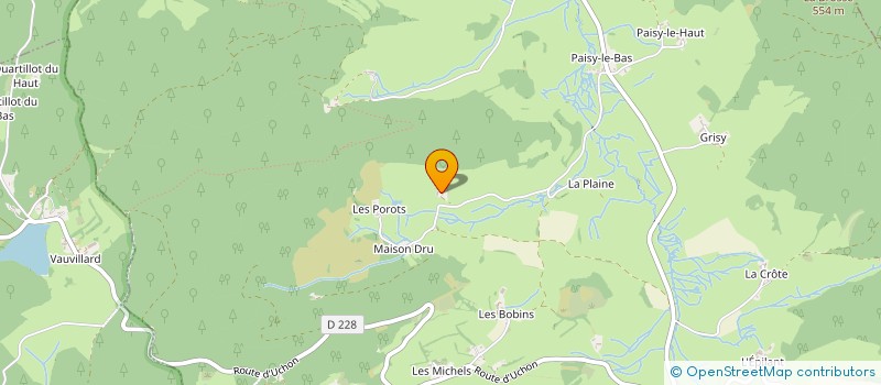 localisation de l'entreprise MADAME DENISE BRIERE  SAINT-SYMPHORIEN-DE-MARMAGNE