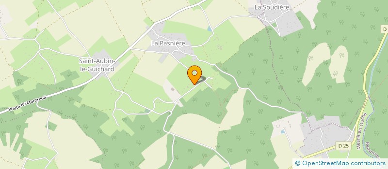 localisation de l'entreprise MADAME DENISE BUISSON à MESNIL-EN-OUCHE