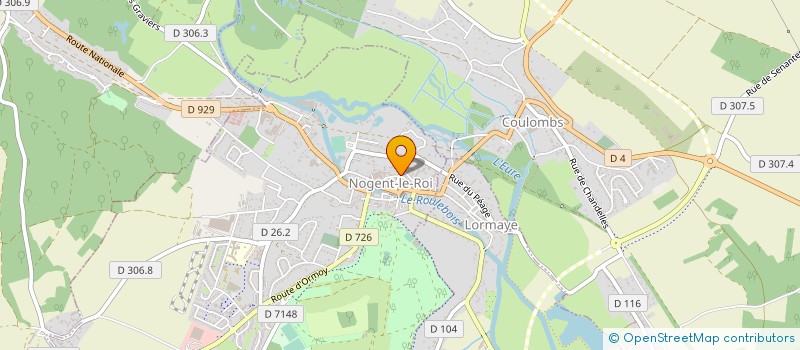 localisation de l'entreprise MADAME DENISE CHALOPIN à NOGENT-LE-ROI