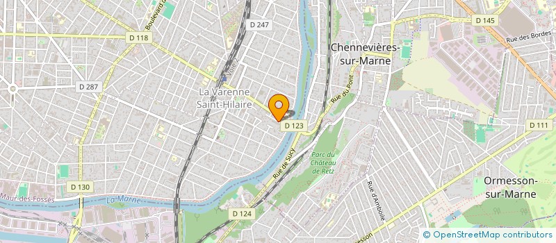 localisation de l'entreprise MADAME DENISE COHEN à SAINT-MAUR-DES-FOSSES