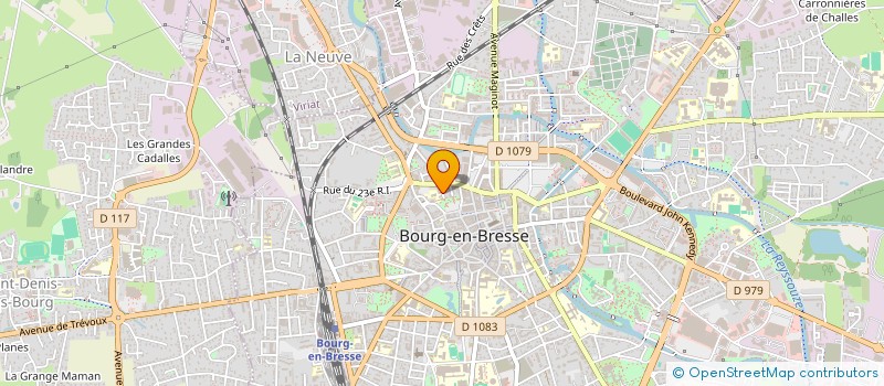 localisation de l'entreprise MADAME DENISE COQUARD à BOURG-EN-BRESSE
