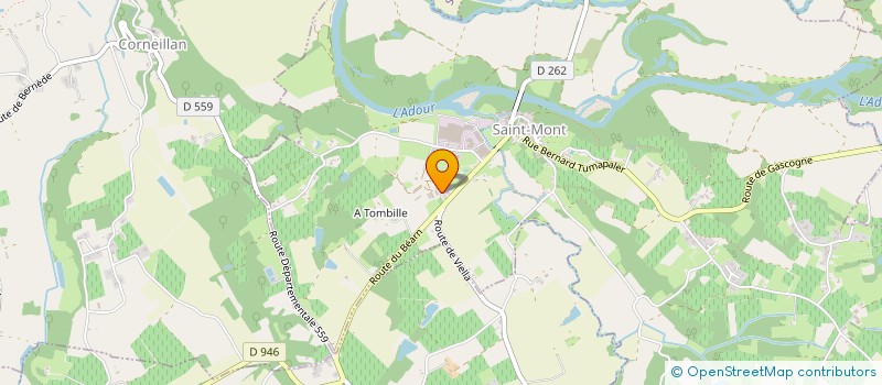 localisation de l'entreprise MADAME DENISE COSSAIS  GOUX