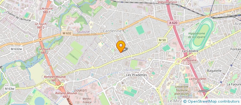 localisation de l'entreprise MADAME DENISE CRAVEA à TOULOUSE