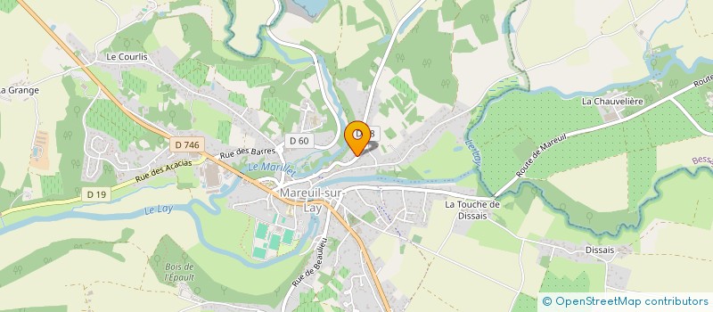 localisation de l'entreprise MADAME DENISE DANINO  MAREUIL-SUR-LAY-DISSAIS