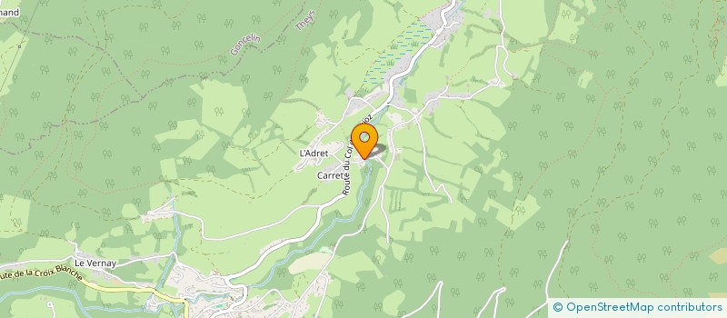 localisation de l'entreprise MADAME DENISE DAVANIER  THEYS