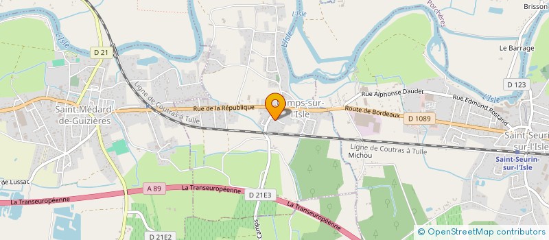 localisation de l'entreprise MADAME DENISE DELATTRE  SAINT-SAUVEUR-DE-PUYNORMAND