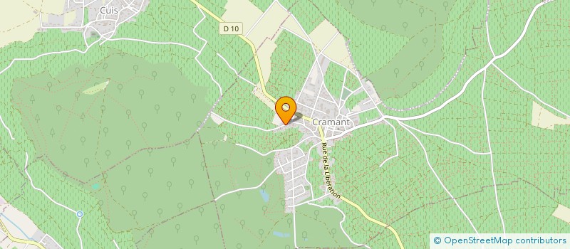 localisation de l'entreprise MADAME DENISE DIARD à CRAMANT
