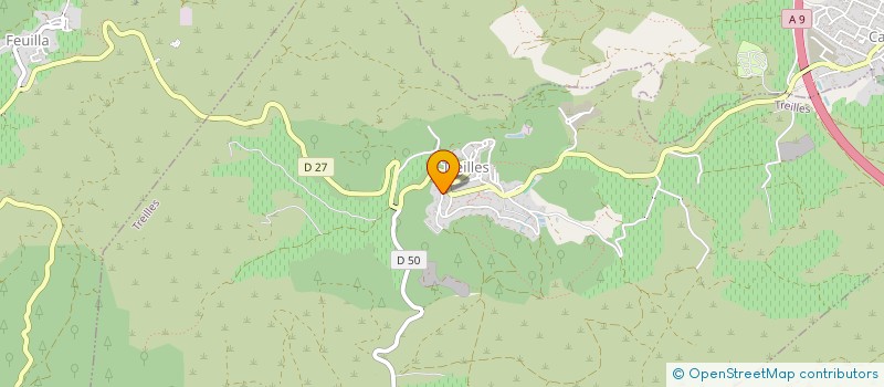 localisation de l'entreprise MADAME DENISE DIAZ  TREILLES