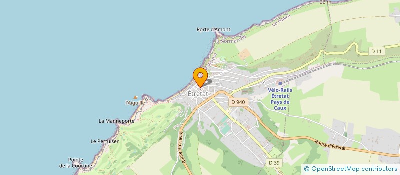 localisation de l'entreprise MADAME DENISE DONNET à ETRETAT