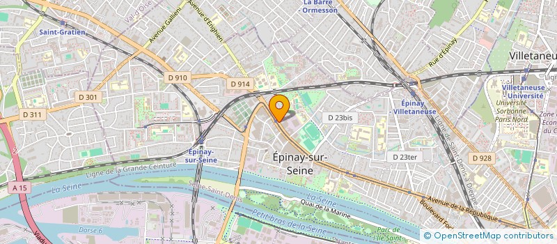 localisation de l'entreprise MADAME DENISE DORMOY à EPINAY-SUR-SEINE