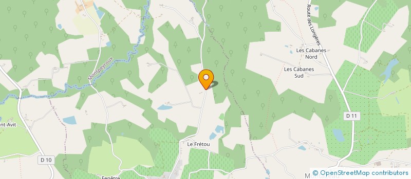 localisation de l'entreprise MADAME DENISE DOUMIC  VELINES