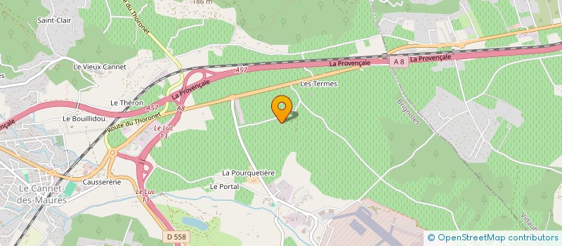 localisation de l'entreprise MADAME DENISE DRAGONE  LE LUC