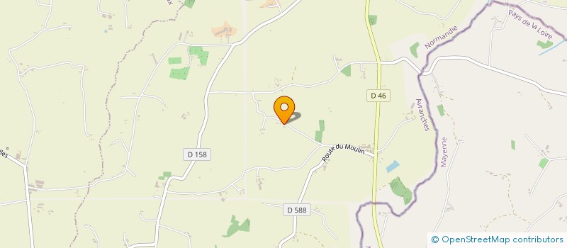 localisation de l'entreprise MADAME DENISE DUHAMEL  LE TEILLEUL