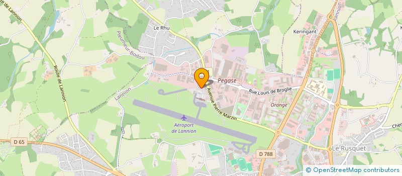 localisation de l'entreprise MADAME DENISE DUNCANSON  LANNION