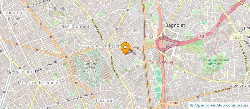 localisation de l'entreprise MADAME DENISE EISLER  PARIS