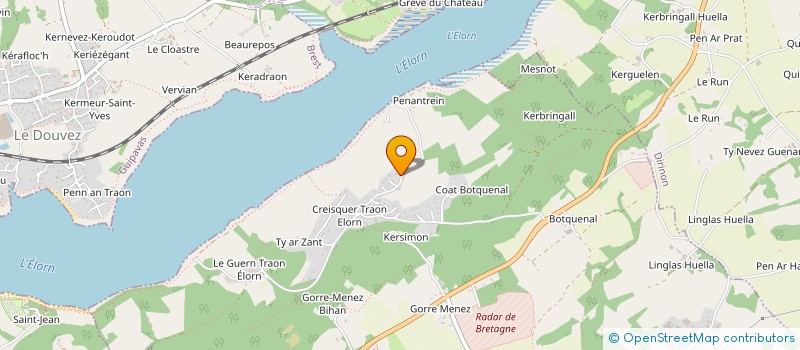 localisation de l'entreprise MADAME DENISE FAVE  LOPERHET