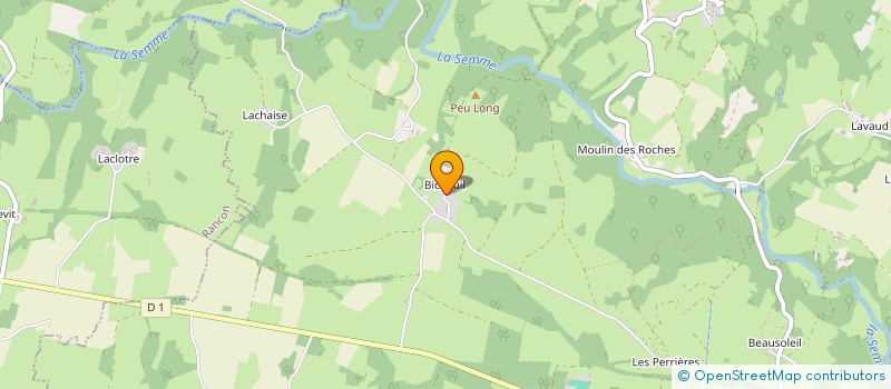 localisation de l'entreprise MADAME DENISE FENERY  CHATEAUPONSAC