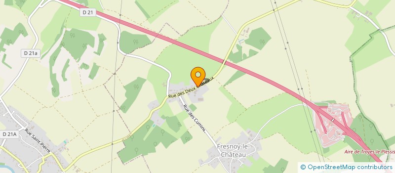 localisation de l'entreprise MADAME DENISE FLAMISSET à FRESNOY-LE-CHATEAU