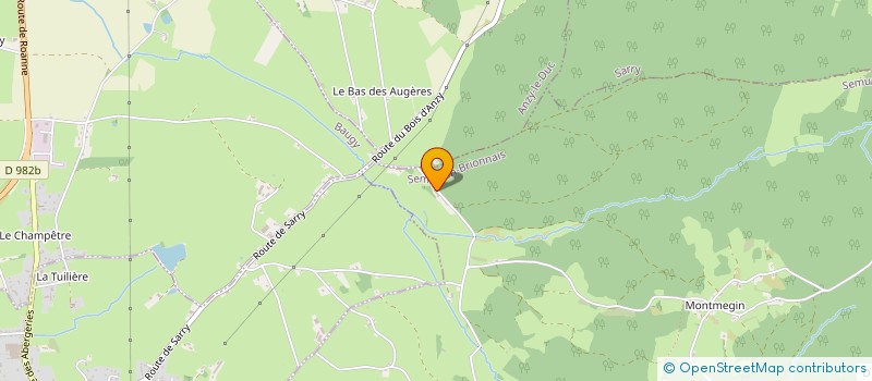 localisation de l'entreprise MADAME DENISE FOMERAND  SEMUR-EN-BRIONNAIS