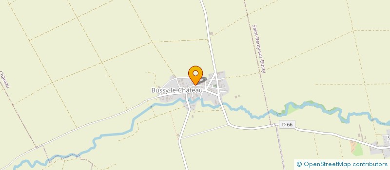 localisation de l'entreprise MADAME DENISE FRANCART  BUSSY-LE-CHATEAU